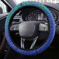 Brazil Canarinho Steering Wheel Cover Macaw Mascot with Brazil Flag Colors