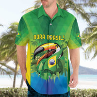 Brazil Football Custom Hawaiian Shirt Toco Toucan Bora Brasil! Go Brazil!