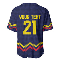 Ecuado Andean Condor Football Custom Baseball Jersey Tricolors Motif