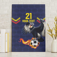 Ecuado Andean Condor Football Custom Canvas Wall Art Tricolors Motif