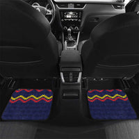 Ecuado Andean Condor Football Custom Car Mats Tricolors Motif
