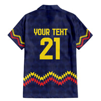 Ecuado Andean Condor Football Custom Family Matching Mermaid Dress and Hawaiian Shirt Tricolors Motif