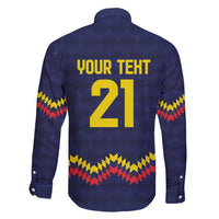 Ecuado Andean Condor Football Custom Family Matching Puletasi and Hawaiian Shirt Tricolors Motif