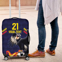 Ecuado Andean Condor Football Custom Luggage Cover Tricolors Motif