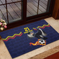 Ecuado Andean Condor Football Custom Rubber Doormat Tricolors Motif