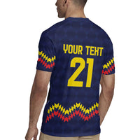 Ecuado Andean Condor Football Custom Rugby Jersey Tricolors Motif