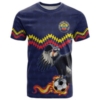 Ecuado Andean Condor Football Custom T Shirt Tricolors Motif