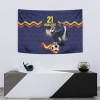 Ecuado Andean Condor Football Custom Tapestry Tricolors Motif