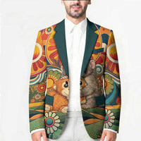 Baby Monkey Punch Blazer Retro 70S Hippie Style Groovy Spring