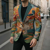 Baby Monkey Punch Blazer Retro 70S Hippie Style Groovy Spring