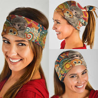 Baby Monkey Punch Neck Gaiter Retro 70S Hippie Style Groovy Spring