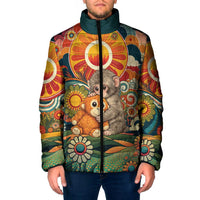 Baby Monkey Punch Padded Jacket Retro 70S Hippie Style Groovy Spring