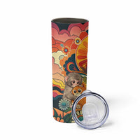 Baby Monkey Punch Skinny Tumbler Retro 70S Hippie Style Groovy Spring