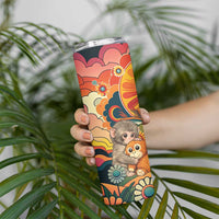 Baby Monkey Punch Skinny Tumbler Retro 70S Hippie Style Groovy Spring