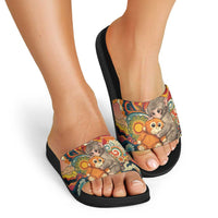 Baby Monkey Punch Slide Sandals Retro 70S Hippie Style Groovy Spring