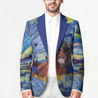 Baby Monkey Punch Personalized Blazer Starry Night Inspired