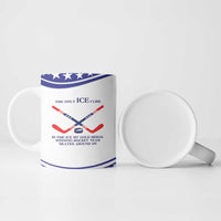 My Gold Medal Winning Hockey Team Personalized Ceramic Mug White Style