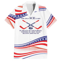 My Gold Medal Winning Hockey Team Personalized Hawaiian Shirt White Style