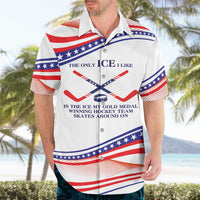 My Gold Medal Winning Hockey Team Personalized Hawaiian Shirt White Style