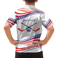 My Gold Medal Winning Hockey Team Personalized Hawaiian Shirt White Style