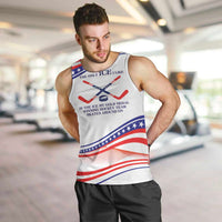 My Gold Medal Winning Hockey Team Personalized Men Tank Top White Style