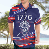 United States Hockey Personalized Hawaiian Shirt Losing Teeth Winning Wars Since 1776 Blue Style
