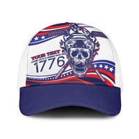 United States Hockey Personalized Baseball Net Cap Losing Teeth Winning Wars Since 1776 White Style