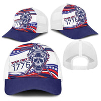 United States Hockey Personalized Baseball Net Cap Losing Teeth Winning Wars Since 1776 White Style
