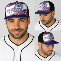 United States Hockey Personalized Baseball Net Cap Losing Teeth Winning Wars Since 1776 White Style