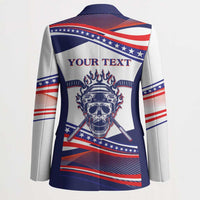 United States Hockey Personalized Blazer Losing Teeth Winning Wars Since 1776 White Style