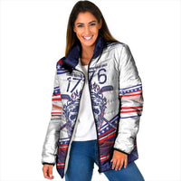 United States Hockey Personalized Padded Jacket Losing Teeth Winning Wars Since 1776 White Style