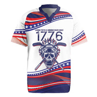 United States Hockey Personalized Rugby Jersey Losing Teeth Winning Wars Since 1776 White Style