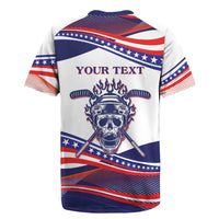 United States Hockey Personalized Rugby Jersey Losing Teeth Winning Wars Since 1776 White Style