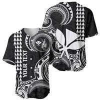 Custom Hawaii Baseball Jersey Paradise of the Pacific Tribal Kakau for King Kamehameha Day - White LT9 - Wonder Print Shop