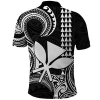 Custom Hawaii Polo Shirt Paradise of the Pacific Tribal Kakau for King Kamehameha Day - White - Wonder Print Shop