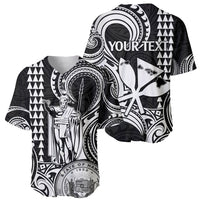 Custom Happy King Kamehameha Day Hawaii Baseball Jersey Paradise of the Pacific Tribal Kakau with Kanaka Maoli - White LT9 - Wonder Print Shop