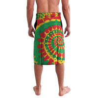 Lithuania Tie Dye Retro Basketball 1992 Personalized Lavalava