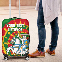 Lithuania Tie Dye Retro Basketball 1992 Personalized Luggage Cover