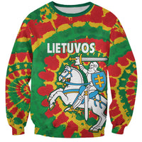 Lithuania Tie Dye Retro Basketball 1992 Personalized Sweatshirt