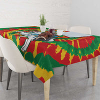 Lithuania Tie Dye Retro Basketball 1992 Personalized Tablecloth