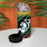 Lithuania Vytis 4 in 1 Can Cooler Tumbler Lietuvos Chasing and Fighting