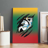 Lithuania Vytis Canvas Wall Art Lietuvos Chasing and Fighting