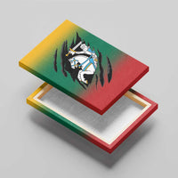 Lithuania Vytis Canvas Wall Art Lietuvos Chasing and Fighting