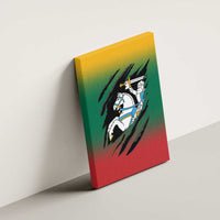 Lithuania Vytis Canvas Wall Art Lietuvos Chasing and Fighting