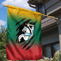 Lithuania Vytis Garden Flag Lietuvos Chasing and Fighting
