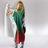 Lithuania Vytis Hooded Blanket Lietuvos Chasing and Fighting