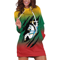 Lithuania Vytis Hoodie Dress Lietuvos Chasing and Fighting