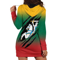 Lithuania Vytis Hoodie Dress Lietuvos Chasing and Fighting