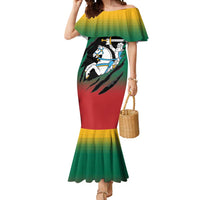 Lithuania Vytis Mermaid Dress Lietuvos Chasing and Fighting