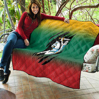 Lithuania Vytis Quilt Lietuvos Chasing and Fighting